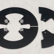 PMI 4 BOLT CARBON SPROCKET GUARD 7.5 SEE NOTES