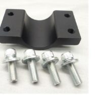 ROUND SEAT SLIDES 3/4" DIAMETER WITH A 40 DEG ANGLE ON THE MOUNTING FLANGE  DOES NOT FIT ANY NEWER PRC KART FROM 08 TO CURRENT